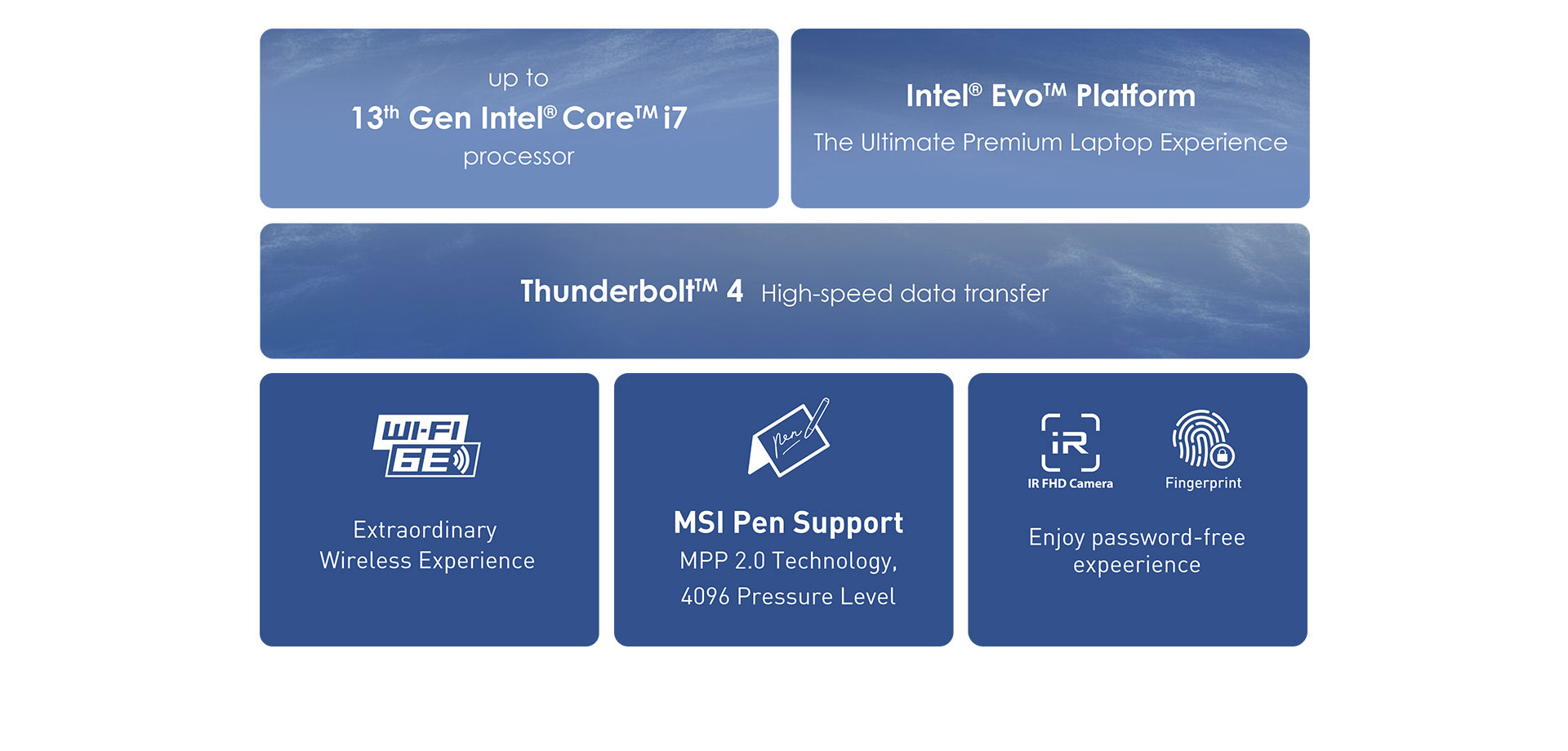 MSI SUMMIT E14 FLIP EVO Professional Laptop